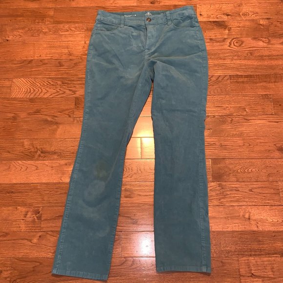 St. John's Bay Pants - Teal St. John's Bay Corduroy pants, Size 12, Straight Leg